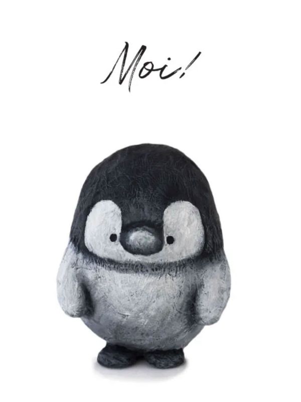 Onnittelukortti - pingviini