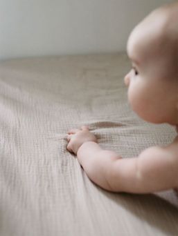  Tisu pinnasängyn pehmeä aluslakana, Sand