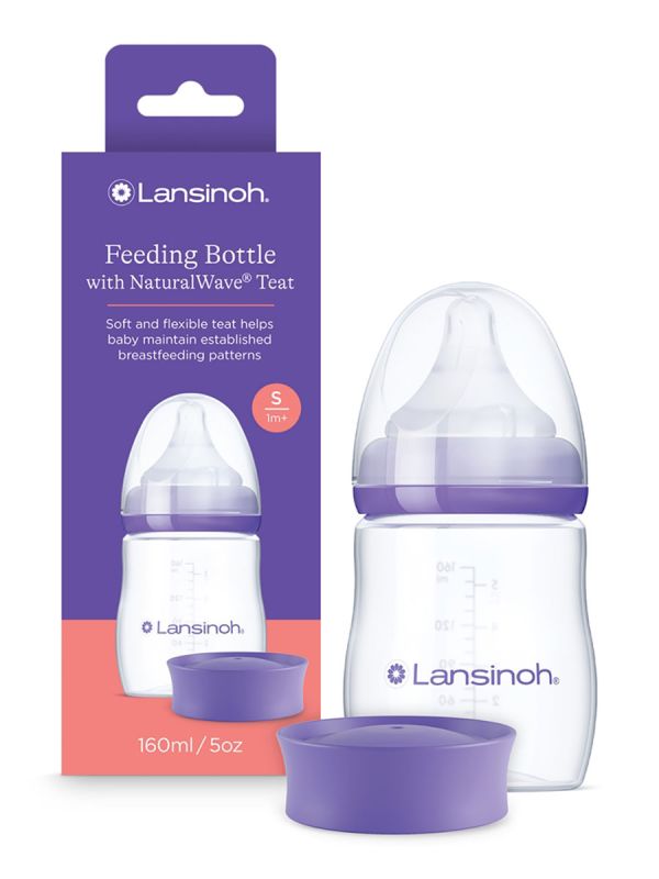 Lansinoh-  NaturalWave tuttipullo 160ml, 1kk+