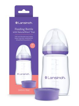 Lansinoh-  NaturalWave tuttipullo 240ml, 3kk+