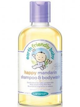 Earth Friendly Baby - mandariini shampoo & bodywash 250ml