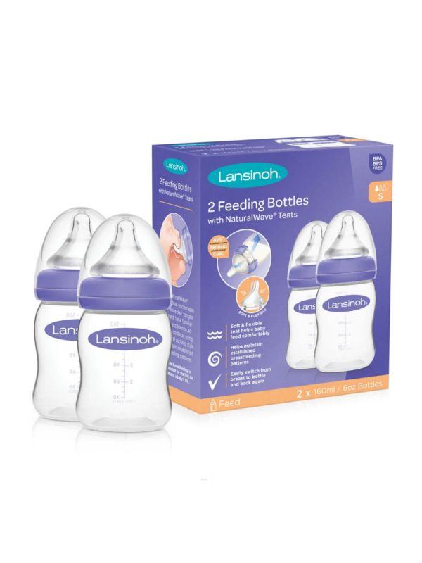 Lansinoh - tuttipullot 160ml 2-pack