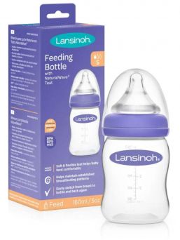 Lansinoh - tuttipullo 160ml, 0kk+