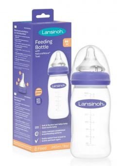 Lansinoh - tuttipullo 240ml, 3kk+ 