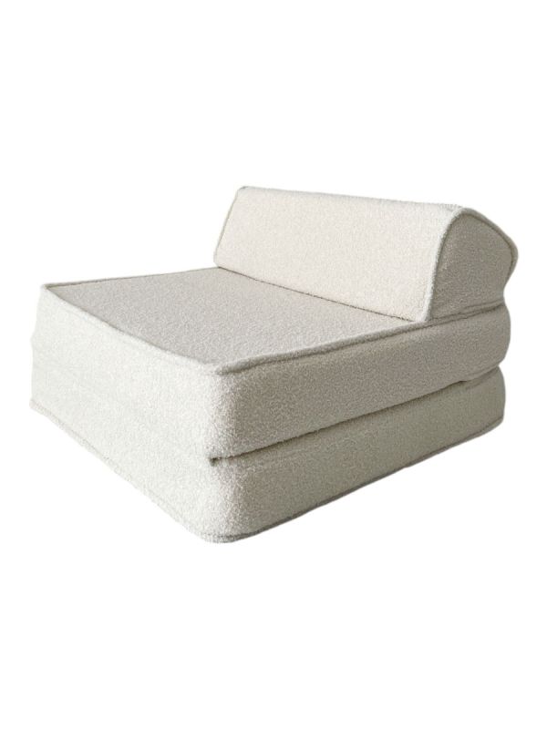 Lasten lepotuoli / sohva 3in1, Bouncle cream 