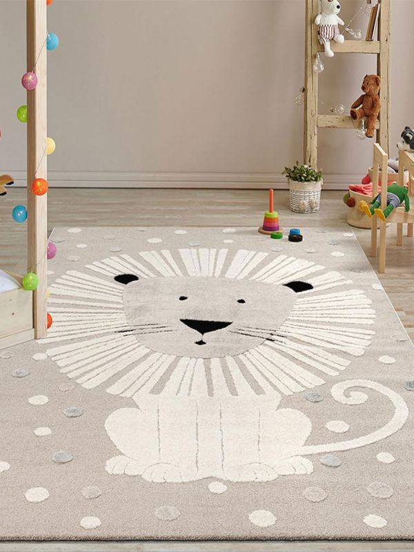 Leijona lastenhuoneen matto 120 × 70 cm