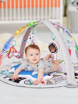 Leikkimatto ja vatsatyyny vauvalle - Vibrant Village Smart Lights