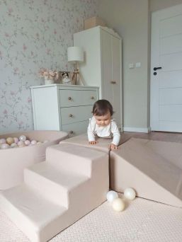 Leikkimoduuli + Pallomeri, Beige