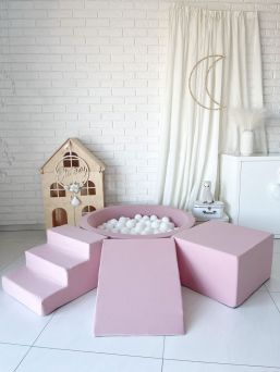 Leikkimoduuli + Pallomeri, Pink
