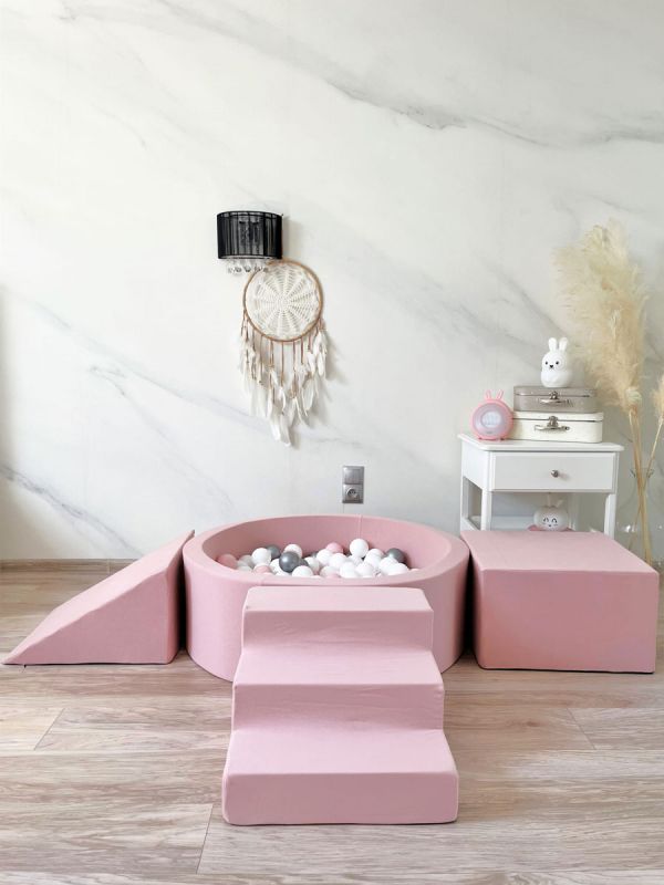Leikkimoduuli + Pallomeri, Pink