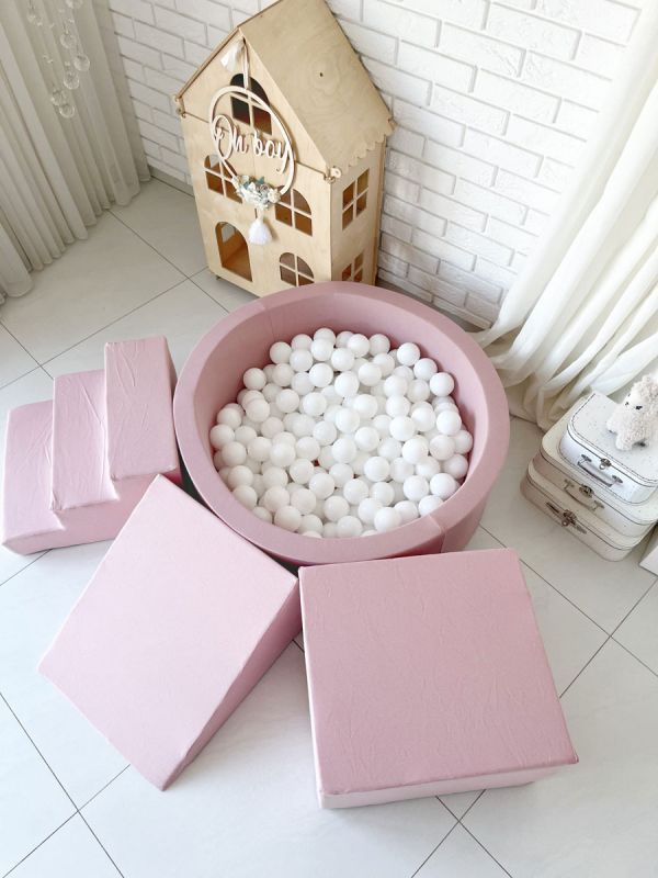 Leikkimoduuli + Pallomeri, Pink