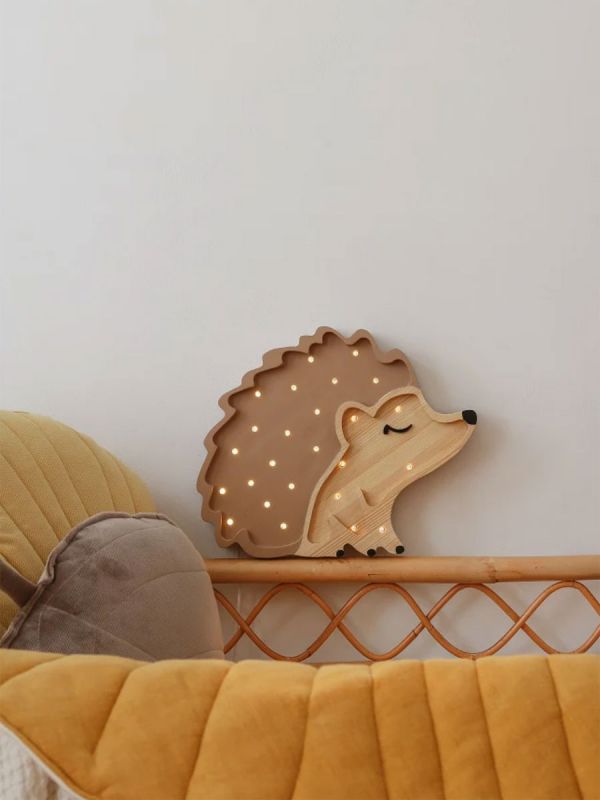 Little Lights Yövalo, Hedgehog Autumn Brown