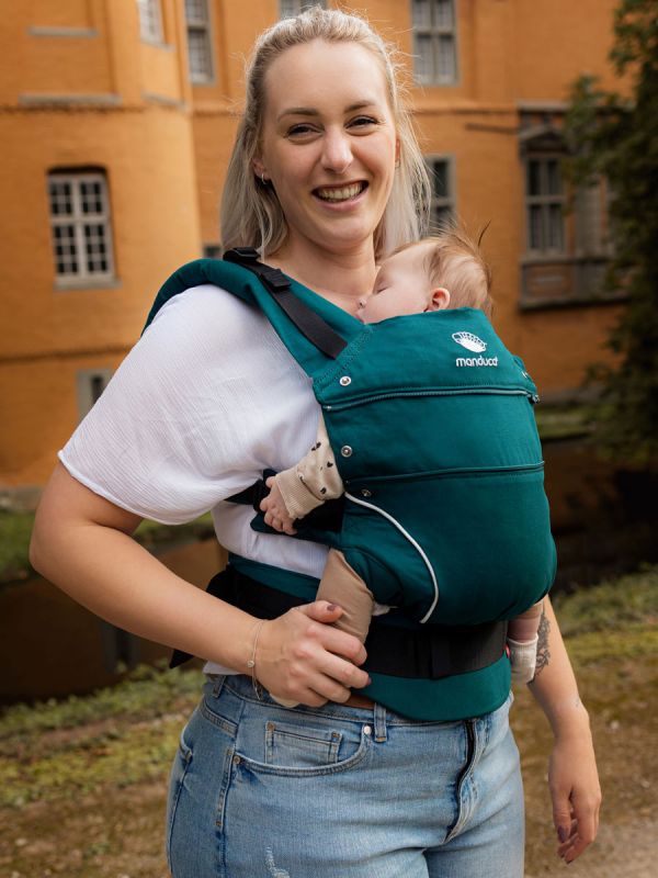 Manduca - First PureCotton kantoreppu - Teal