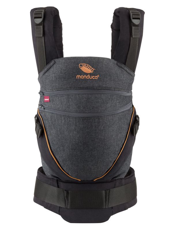 Manduca - XT kantoreppu - denimblack-toffee