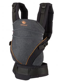 Manduca - XT kantoreppu - denimblack-toffee