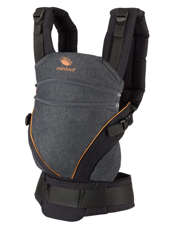 Manduca - XT kantoreppu - denimblack-toffee