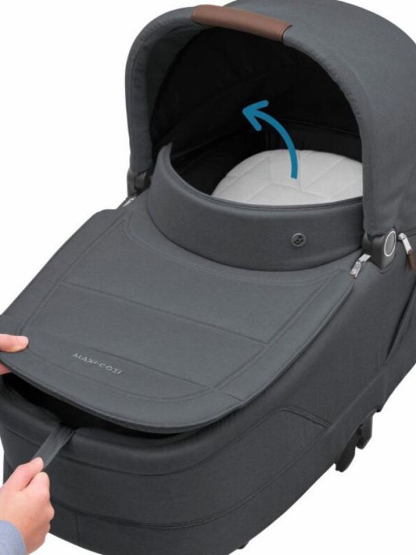 Maxi-Cosi Sense Vaunukoppa – Twillic Graphite | vaunukoppa vastasyntyneelle