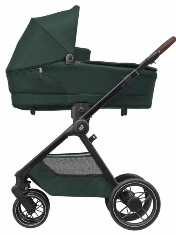 Maxi-Cosi Sense Vaunukoppa – Twillic Green | vaunukoppa vastasyntyneelle