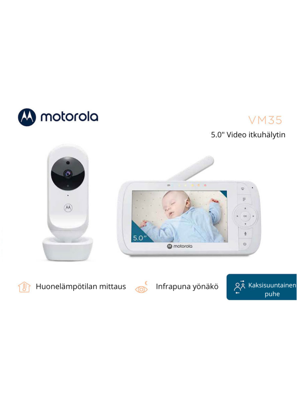 Motorola itkuhälytin VM35 Video 