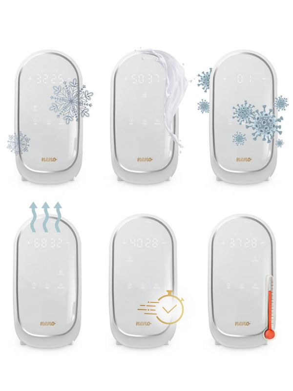 Neno Lindo Sterilizer – 6-in-1 sterilisaattori ja maidon lämmittäjä