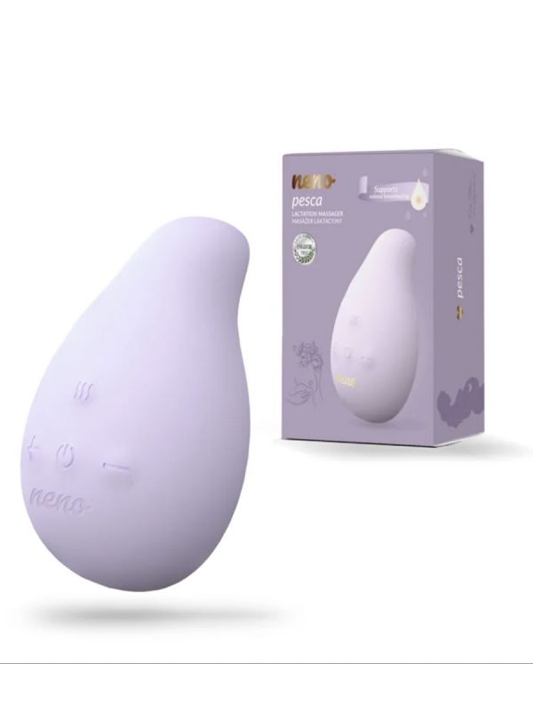 Neno Lactation Massager Pesca hierontalaite - Tuo helpotusta ja mukavuutta imetykseen joka päivä.