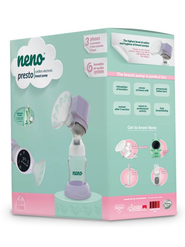NENO Presto sähkökäyttöinen rintapumppu single