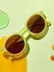 Olivio&Co Lasten Aurinkolasit Kids 3-5v, Oval Lime