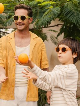 Olivio&Co Lasten Aurinkolasit Kids 3-5v, Oval Grapefruit Pink