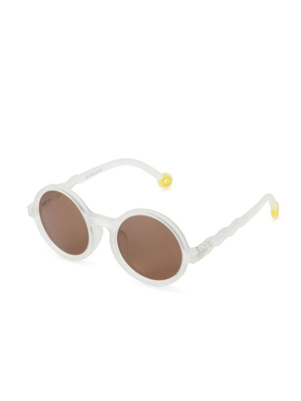 Olivio&Co Lasten Aurinkolasit Kids 3-5v, Round Citrus Gove