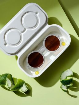 Olivio&Co Lasten Aurinkolasit Kids 3-5v, Round Citrus Gove