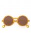Olivio&Co Lasten Aurinkolasit Kids 3-5v, Round Citrus Yellow