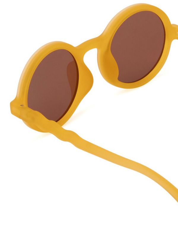 Olivio&Co Lasten Aurinkolasit Kids 3-5v, Round Citrus Yellow
