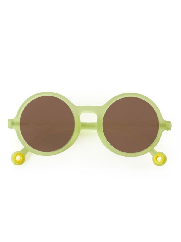 Olivio&Co Lasten Aurinkolasit Kids 3-5v, Round Lime Green