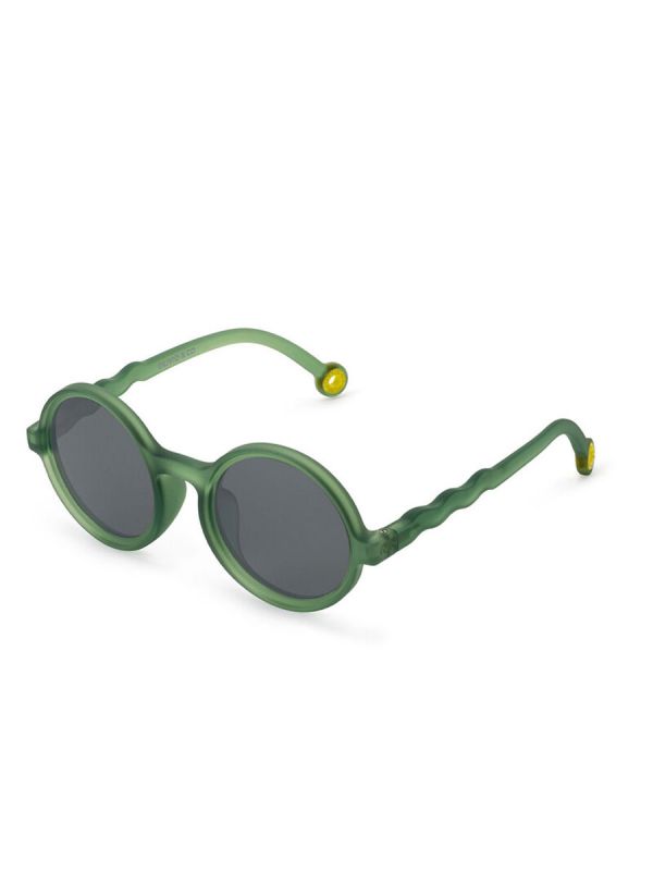 Olivio&Co Lasten Aurinkolasit Kids 3-5v, Round Olive Green