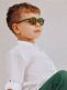 Olivio&Co Lasten Aurinkolasit Kids 3-5v, Round Olive Green