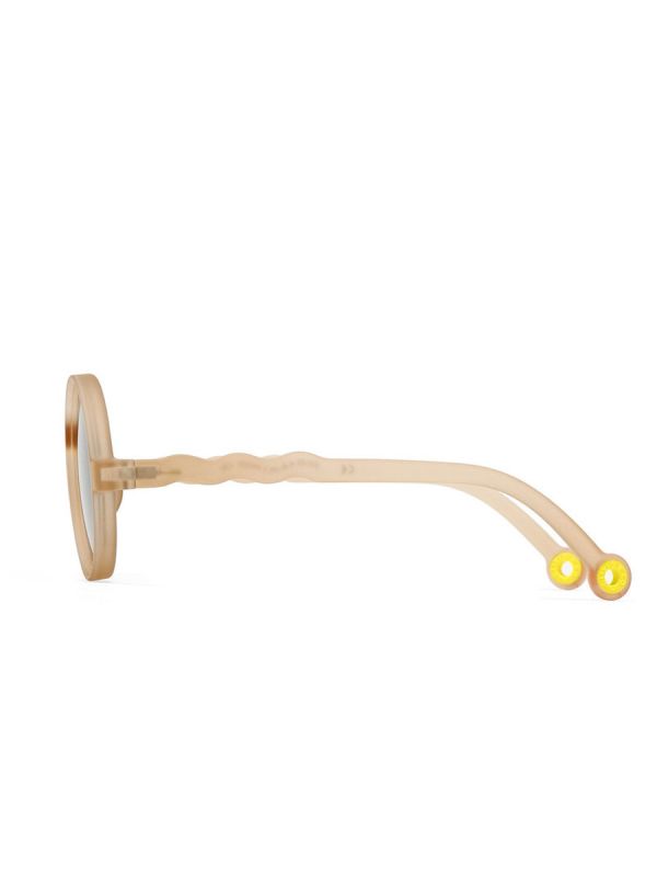 Olivio&Co Lasten Aurinkolasit Kids 3-5v, Round Sand Beige