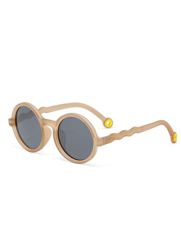 Olivio&Co Lasten Aurinkolasit Kids 3-5v, Round Sand Beige