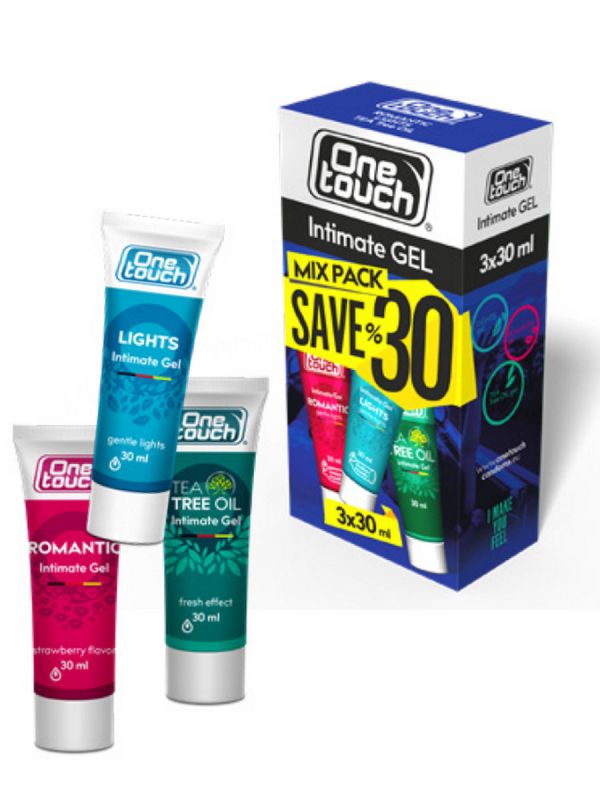 One Touch MIX PACK liukuvoidesetti 3x30ml