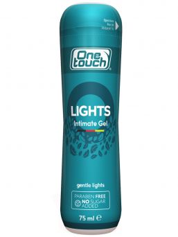 One Touch Gels LIGHTS on kevyt geelimäinen liukuvoide. Soveltuu myös raskaushaaveisiin.