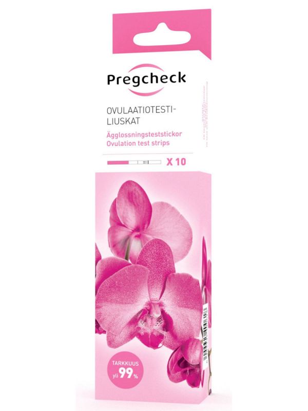 Ovulaatiotesti Pregcheck liuska 10 kpl