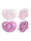 Philips Avent - tutti Curved Soothie 0–6kk, Pink