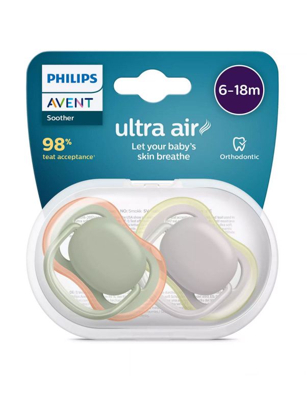 Philips Avent - Ultra Air tutti 6-18kk, harmaa/vihreä