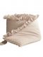 Pinnasängyn reunan suoja röyhelöllä 360cm, beige