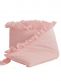 Pinnasängyn reunan suoja röyhelöllä 360cm, dusty pink