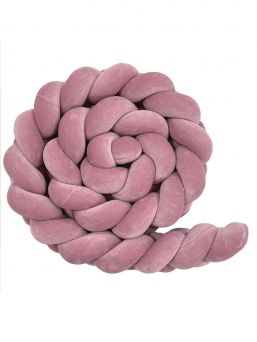 Pinnasängyn suoja 360cm, dirty pink