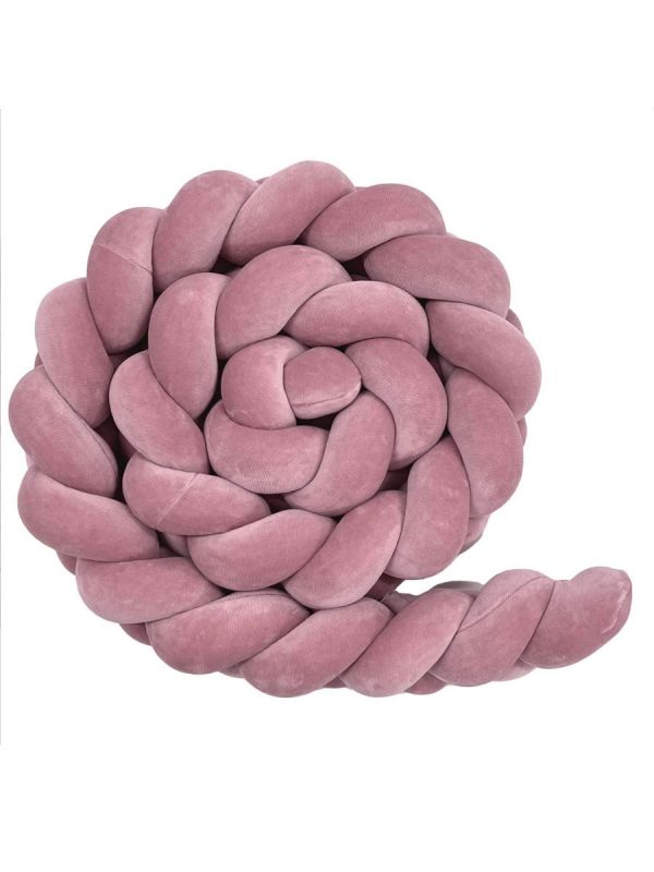Pinnasängyn suoja 360cm, dirty pink