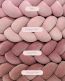 Pinnasängyn suoja 360cm, powder pink