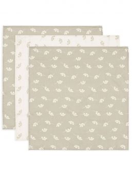 Puuvilla harsosetti 3-pack Twig - Olive Green