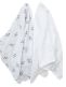 Puuvillainen harsoliina 2kpl 70x70 cm – Bluebell