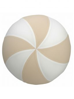 Pyöreä karamellityyny 30cm, beige